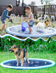 Jasonwell Splash Pad non-slip texture helps prevent slips.