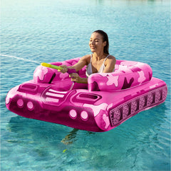 Jasonwell tank float with water cannon for epic pool battles