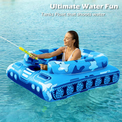 Jasonwell tank float seat with air cushion provides comfortable lounging on water.