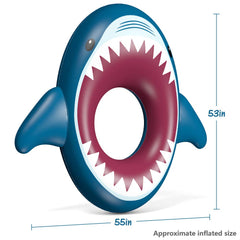 Jasonwell safety-tested inflatable provides family-friendly aquatic fun.