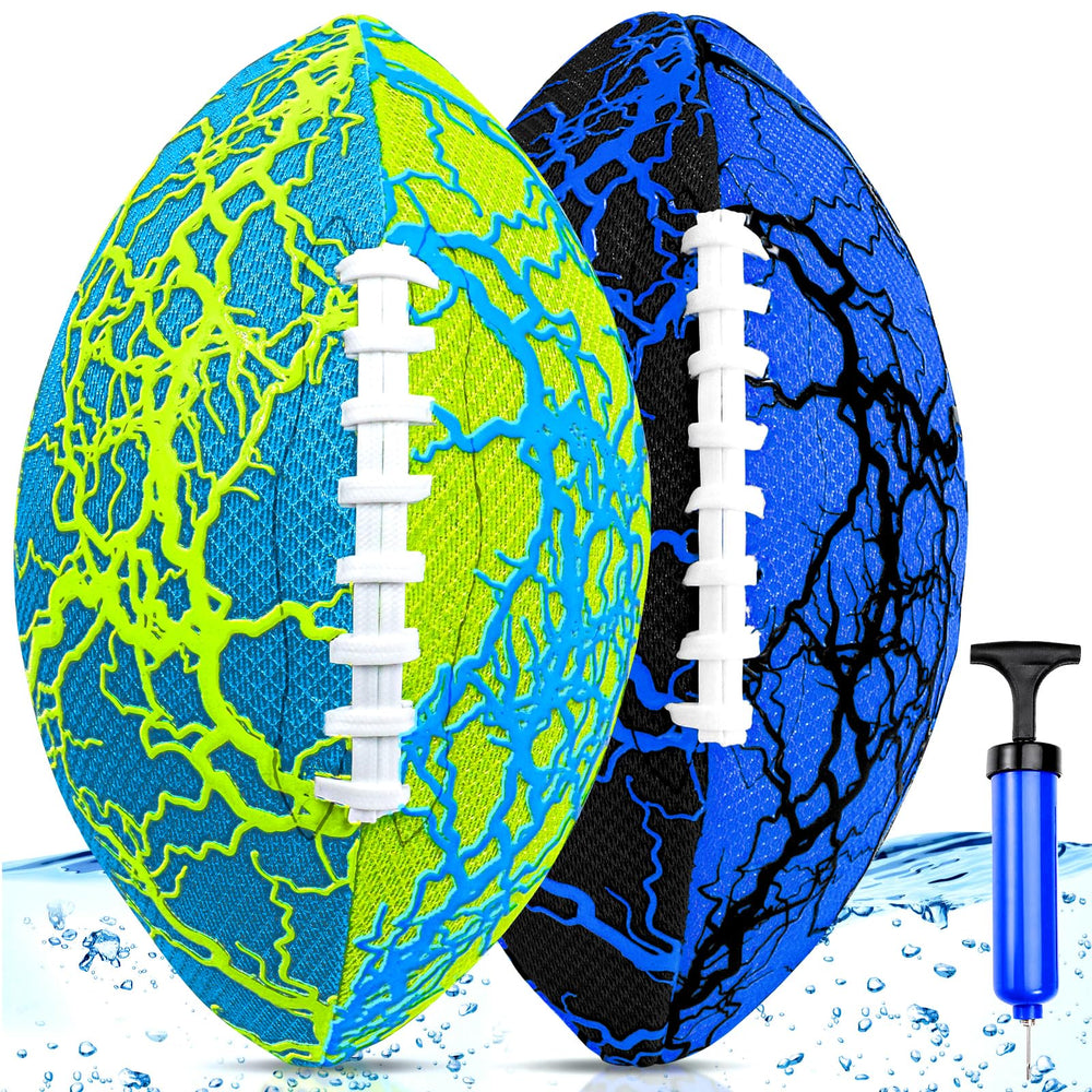Jasonwell water football 2-pack ready for pool play with strong grip.
