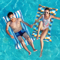 Jasonwell Water Hammock features quick inflate and easy on/off for pool parties.