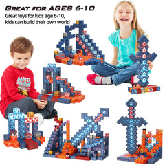 JauniQ magnetic blocks ender dragon figure invites storytelling and themed builds.