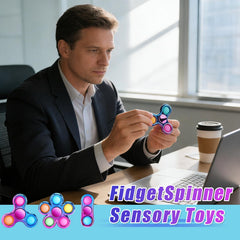 Jawhock Pop Fidget Spinner gift-ready packaging for gifting