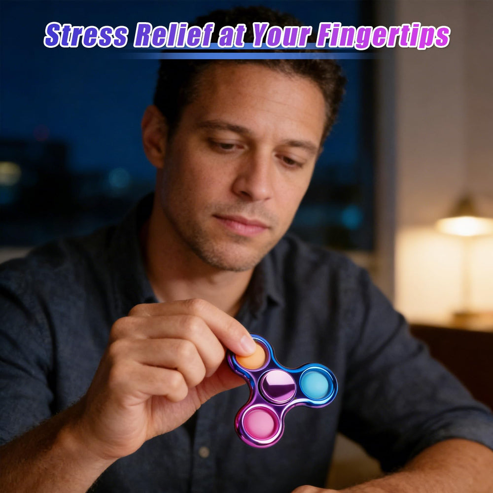 Jawhock Pop Fidget Spinner versatile for kids and adults anywhere
