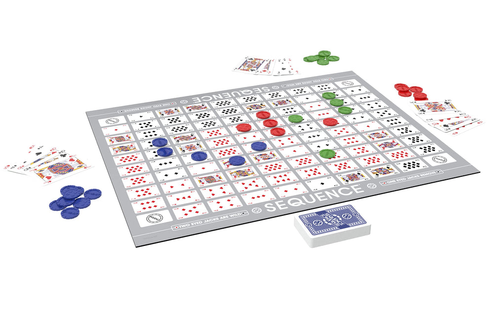 Jax SEQUENCE chips come in colors that support clear scoring