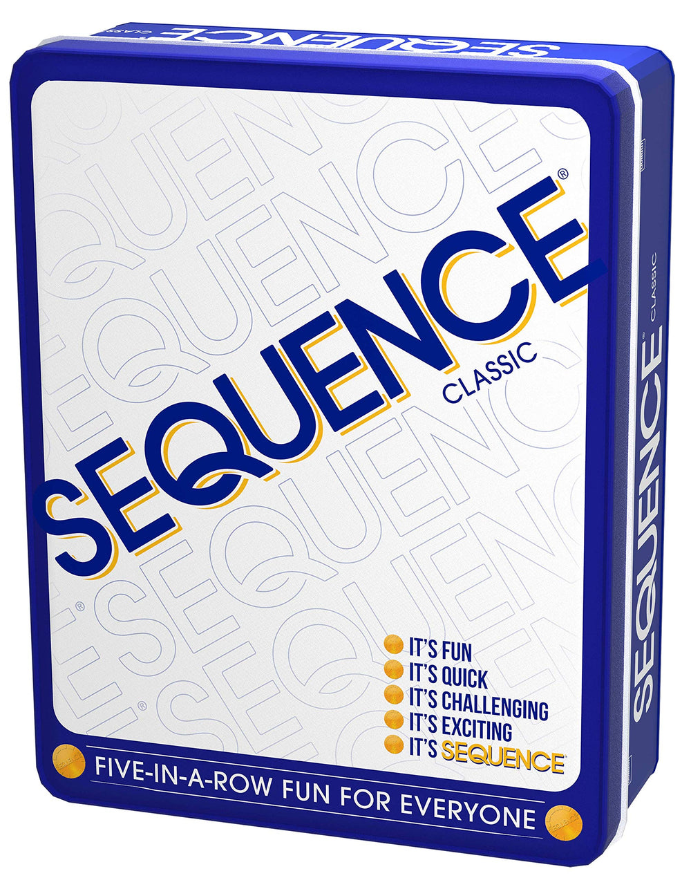 Jax Sequence in a Tin compact storage tin keeps board neat and portable
