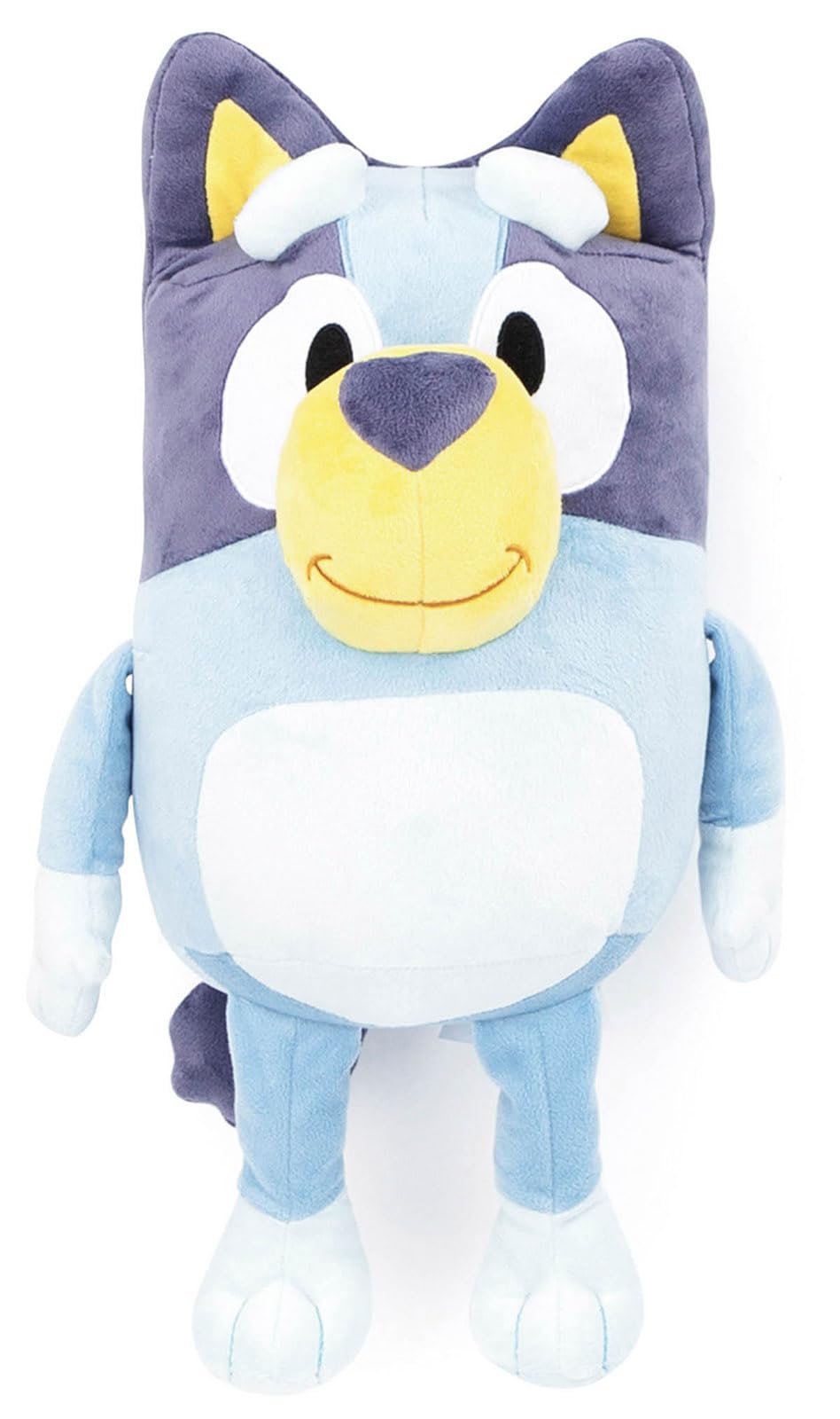 Jay Franco Bluey Pillow Buddy 19inch offers cozy support for bedtime and travel.