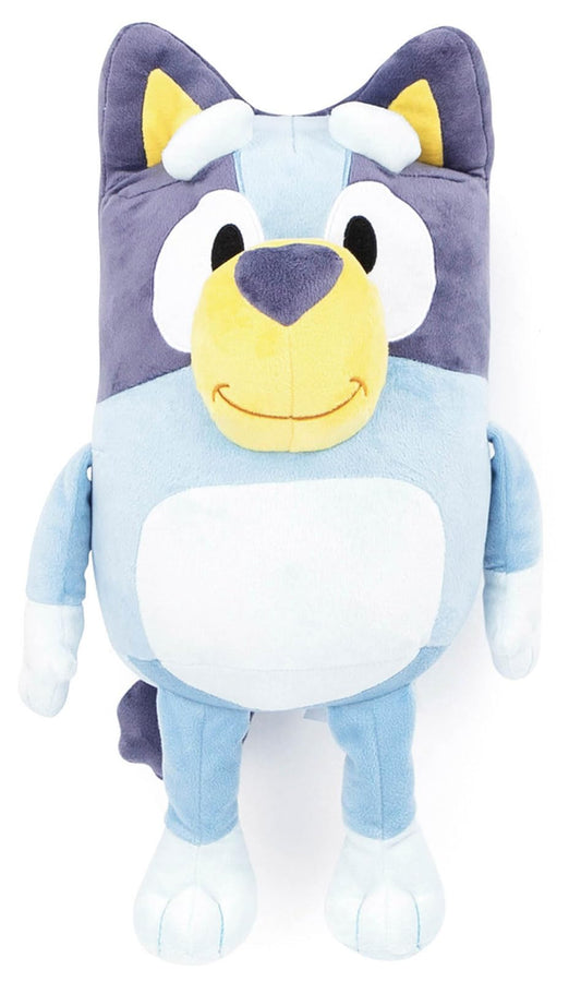 Jay Franco Bluey Pillow Buddy 19inch offers cozy support for bedtime and travel.