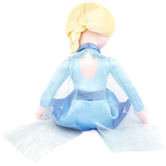 Jay Franco Disney Frozen Elsa Pillow Buddy cuddly plush for naps and playtime.