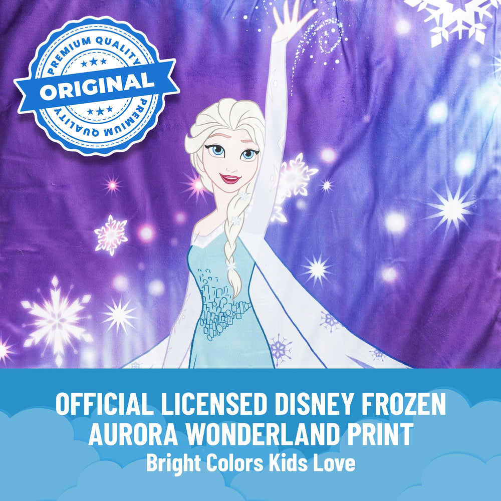 Jay Franco indoor-use Frozen design perfect for at-home sleepovers.