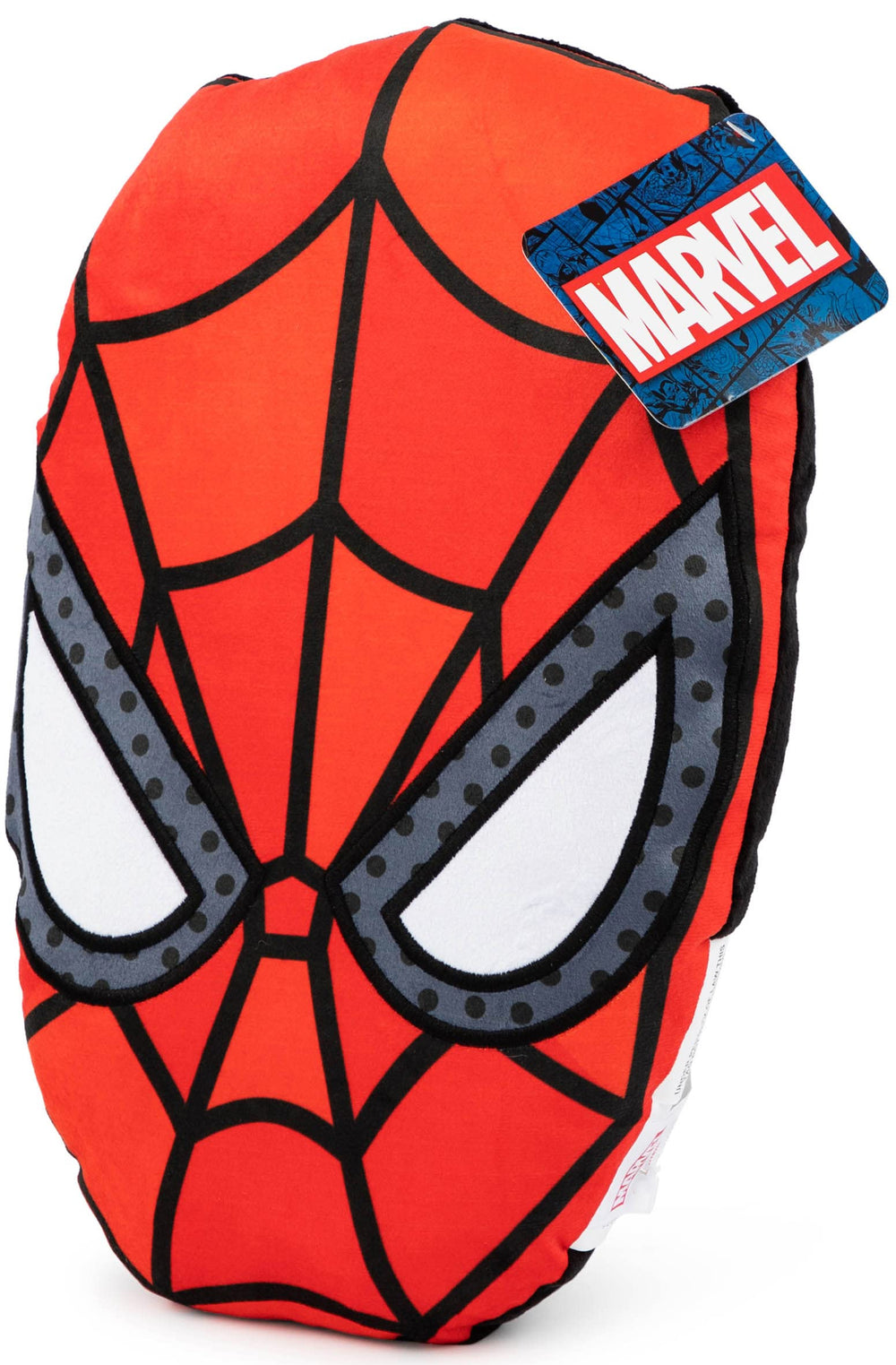 Jay Franco Marvel Avengers Spiderman pillow back view shows uniform color