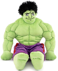 Jay Franco Marvel Hulk plush buddy full view for soft cuddling.