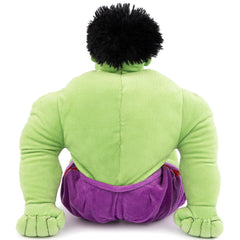 Jay Franco Marvel Hulk plush buddy coordinates with Marvel bedding collection.