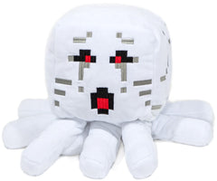 Minecraft Ghast plush from Jay Franco in car scene for portable comfort on the go