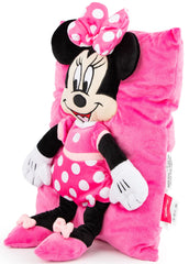Jay Franco Minnie Mouse 3D Snuggle Pillow ideal for quick naps and calm moments.