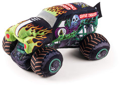 Jay Franco Monster Jam Grave Digger plush pillow buddy in soft microfiber for comfy naps