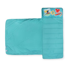 Jay Franco nap mat blanket included, 34x35 inches, cozy warmth.