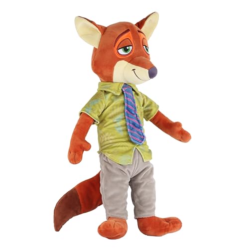 Jay Franco Nick Wilde plush held pose for snuggle moments
