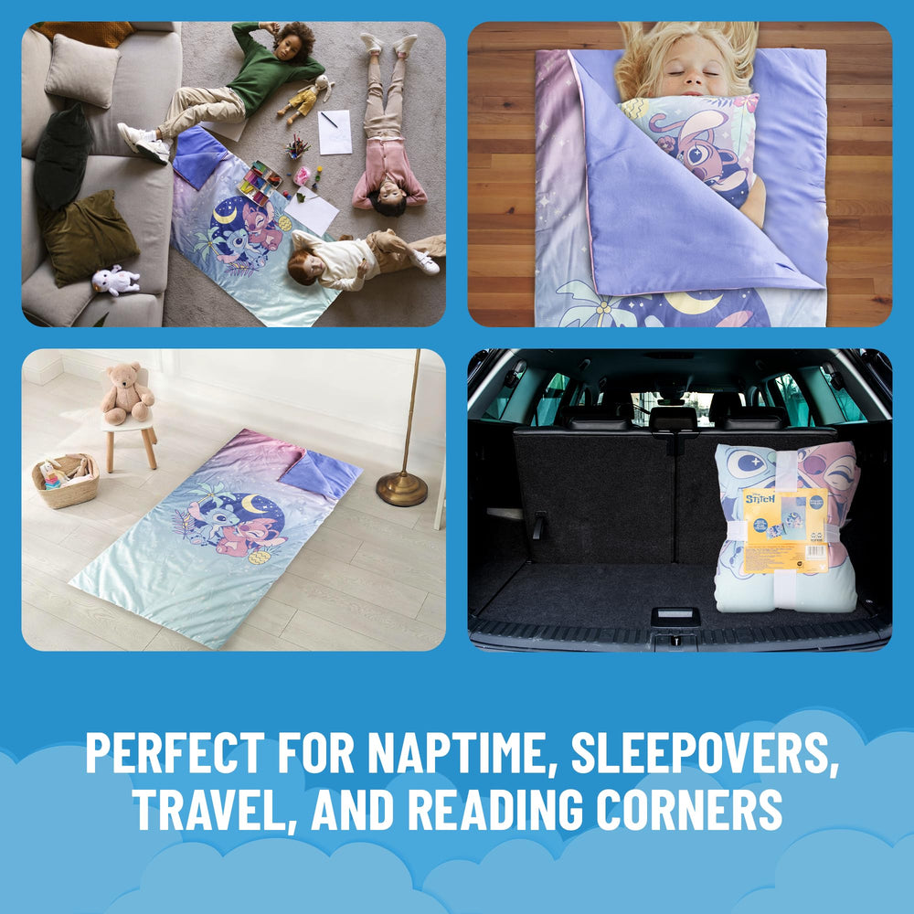 Jay Franco soft fabric nap mat offers gentle comfort during rest