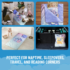 Jay Franco soft fabric nap mat offers gentle comfort during rest
