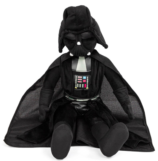 Jay Franco Star Wars Darth Vader Pillow Buddy 27in offers soft support for car, home, or school.