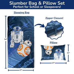 Jay Franco Star Wars slumber pillow 17x11 adds plush support