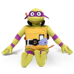 Jay Franco TMNT Donatello plush pillow buddy closeup for soft cuddling