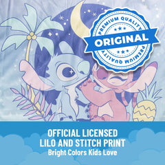 Jay Franco vibrant Lilo & Stitch design enhances bedroom decor