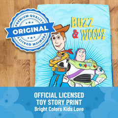 Jay Franco Toy Story slumber sack in gift-ready packaging for birthdays