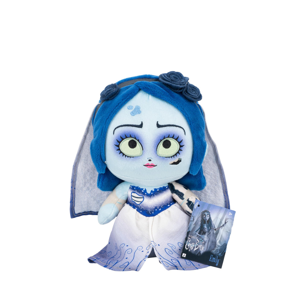 Collectible Emily plush, an official licensed item for Corpse Bride fans