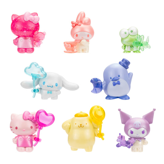 Jazwares Hello Kitty Dreamland 8-Pack figure for shelf display.