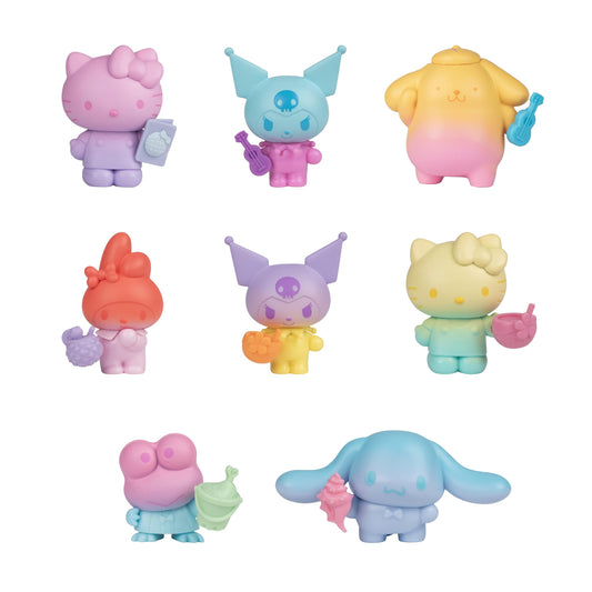 Jazwares Hello Kitty Ombre Tropical Party figure 1 vibrant shelf display idea