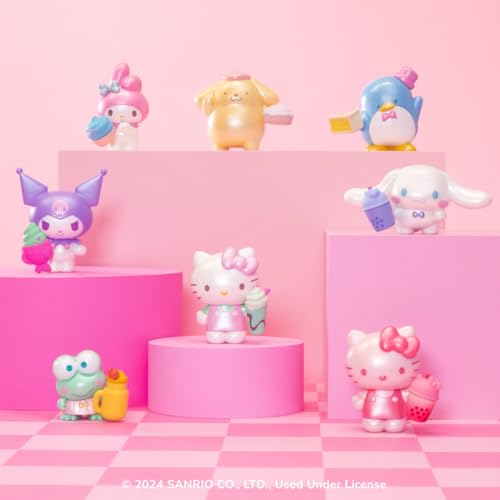 Jazwares Hello Kitty Sweet Snacks 8-Pack Kuromi figure with glossy finish.