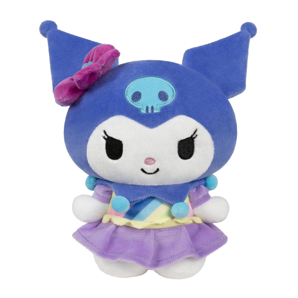 Jazwares Kuromi Candy Wonderland 8-inch plush, soft cuddle buddy for kids