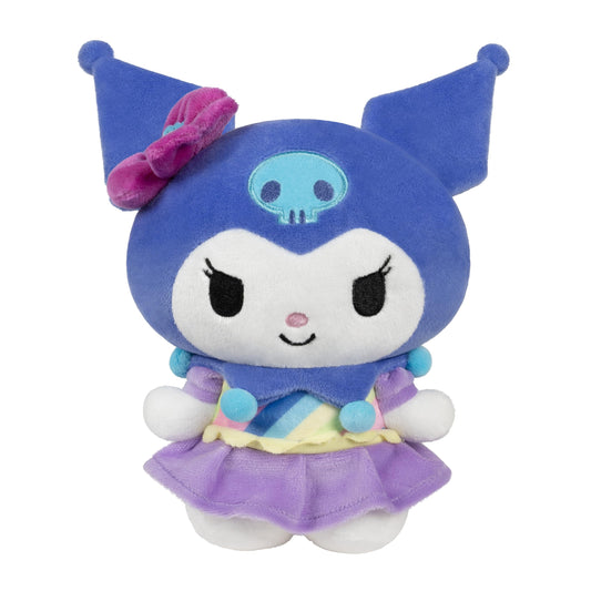Jazwares Kuromi Candy Wonderland 8-inch plush, soft cuddle buddy for kids