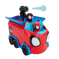 Jazwares Spidey Hauler dial rotation reveals surprise character launch.