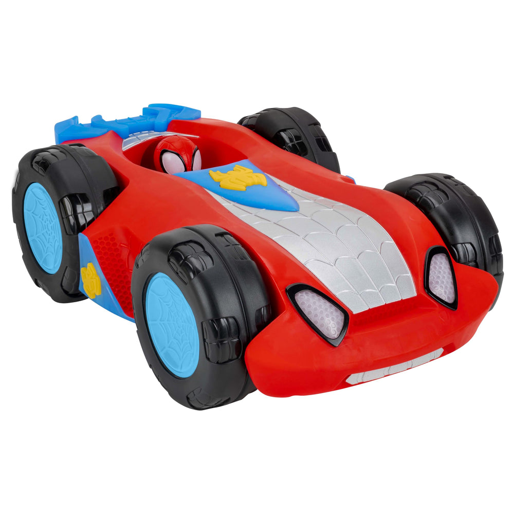 Jazwares Marvel Spidey Team Spidey Flip Cruiser built for durable, active play.