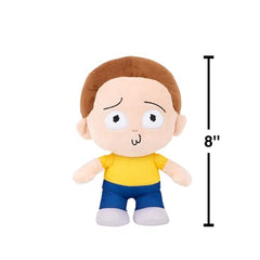 Jazwares Morty plush official-licensed-tag, authentic collectible for fans