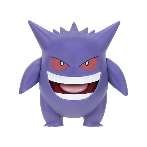 Gengar 4.5-inch figure in action pose for battle scenes