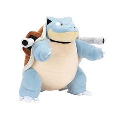 Jazwares Pokémon Blastoise plush 12-inch side view for play.
