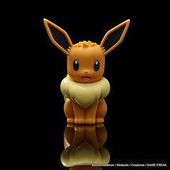 Jazwares Eevee Select Figure side view, showing compact 4-inch vinyl form.