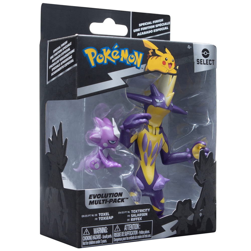 Jazwares Pokémon Select Evolution: Pack artwork and branding for fans.