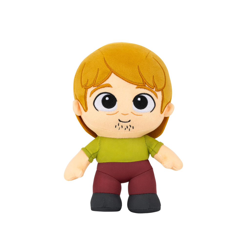 Jazwares Scooby-Doo Shaggy plush in green shirt for cuddling and imaginative play