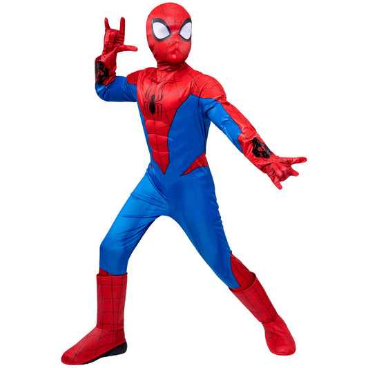Jazwares Spider-Man Deluxe padded jumpsuit for authentic kid cosplay