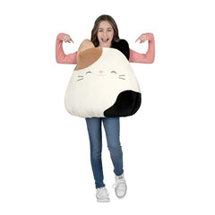 Jazwares Squishmallows Cam calico pattern texture emphasizes playful plush vibe.