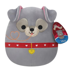 Jazwares Squishmallows Tramp plush front view, ultra-soft cuddle buddy for kids and collectors.