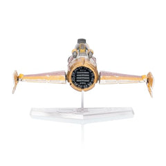 Fiend Fighter display stand showcases the model on shelf