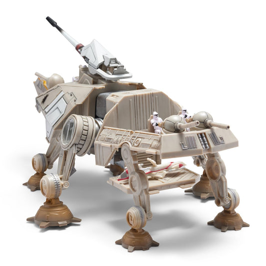 Jazwares Star Wars AT-TE walker six-legged vehicle for imaginative play.