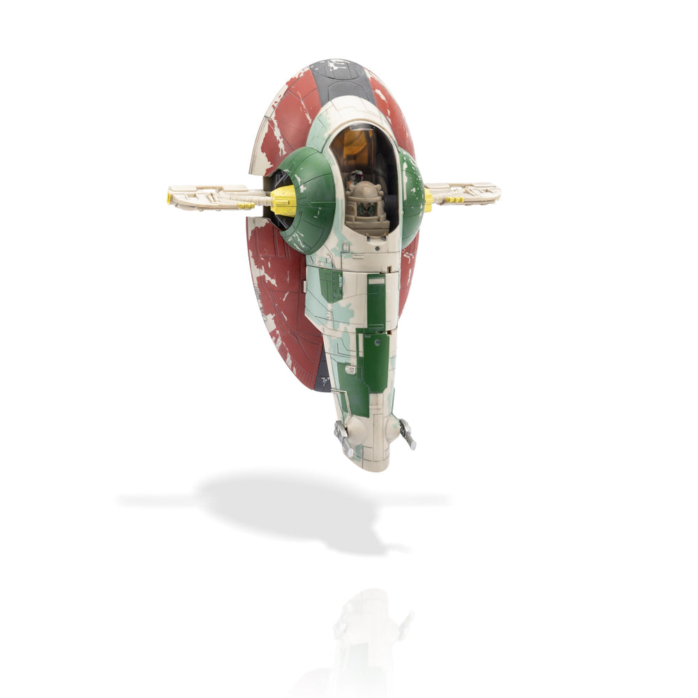 Jazwares Star Wars Micro Galaxy Boba Fett Starship chin cannons poseable